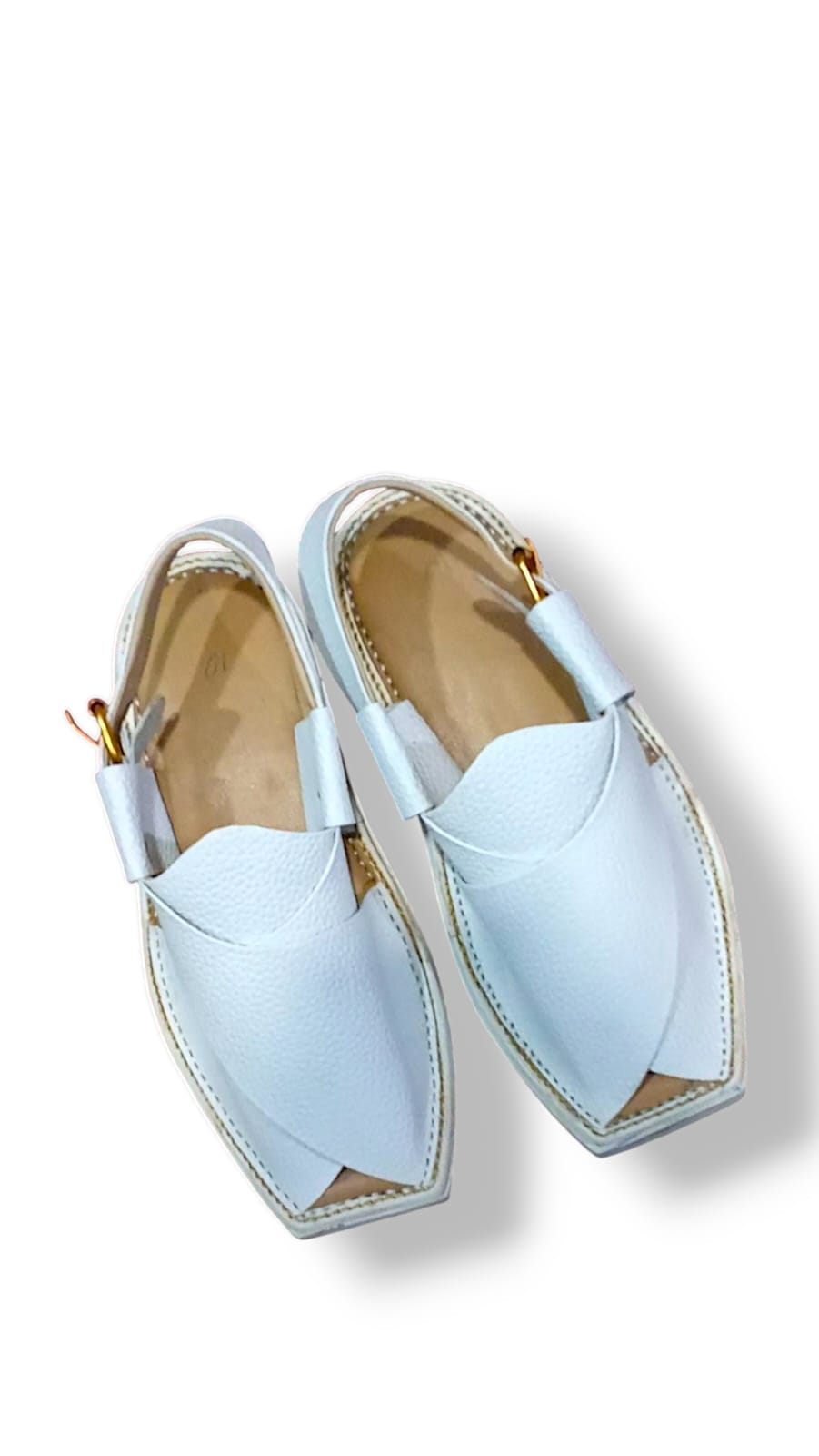Kaptan Chappal - Ice Blue