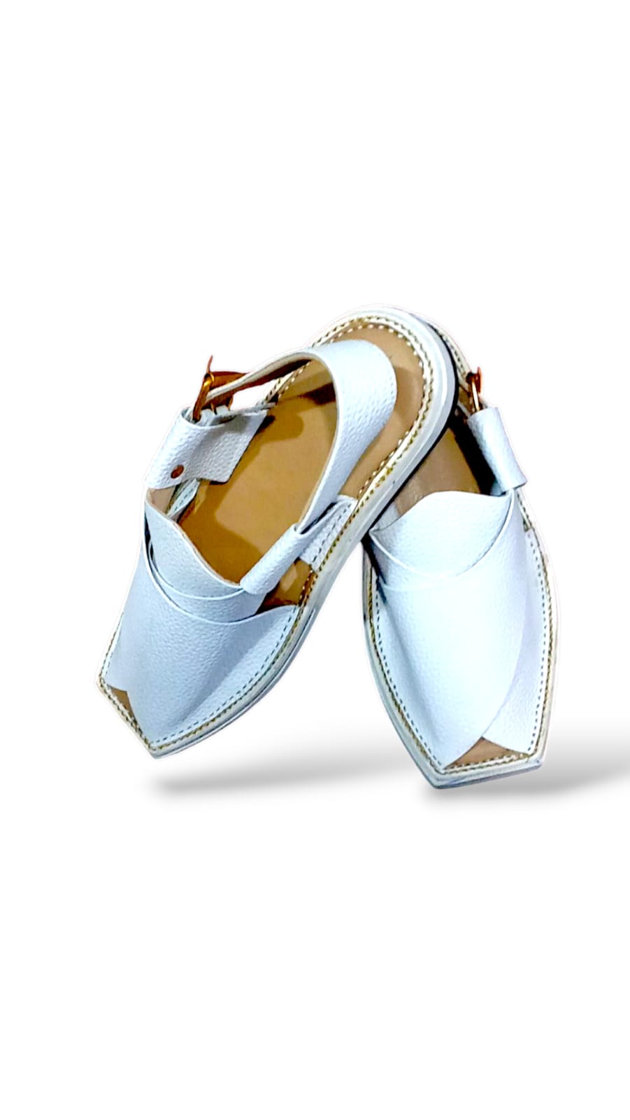 Kaptan Chappal - Ice Blue