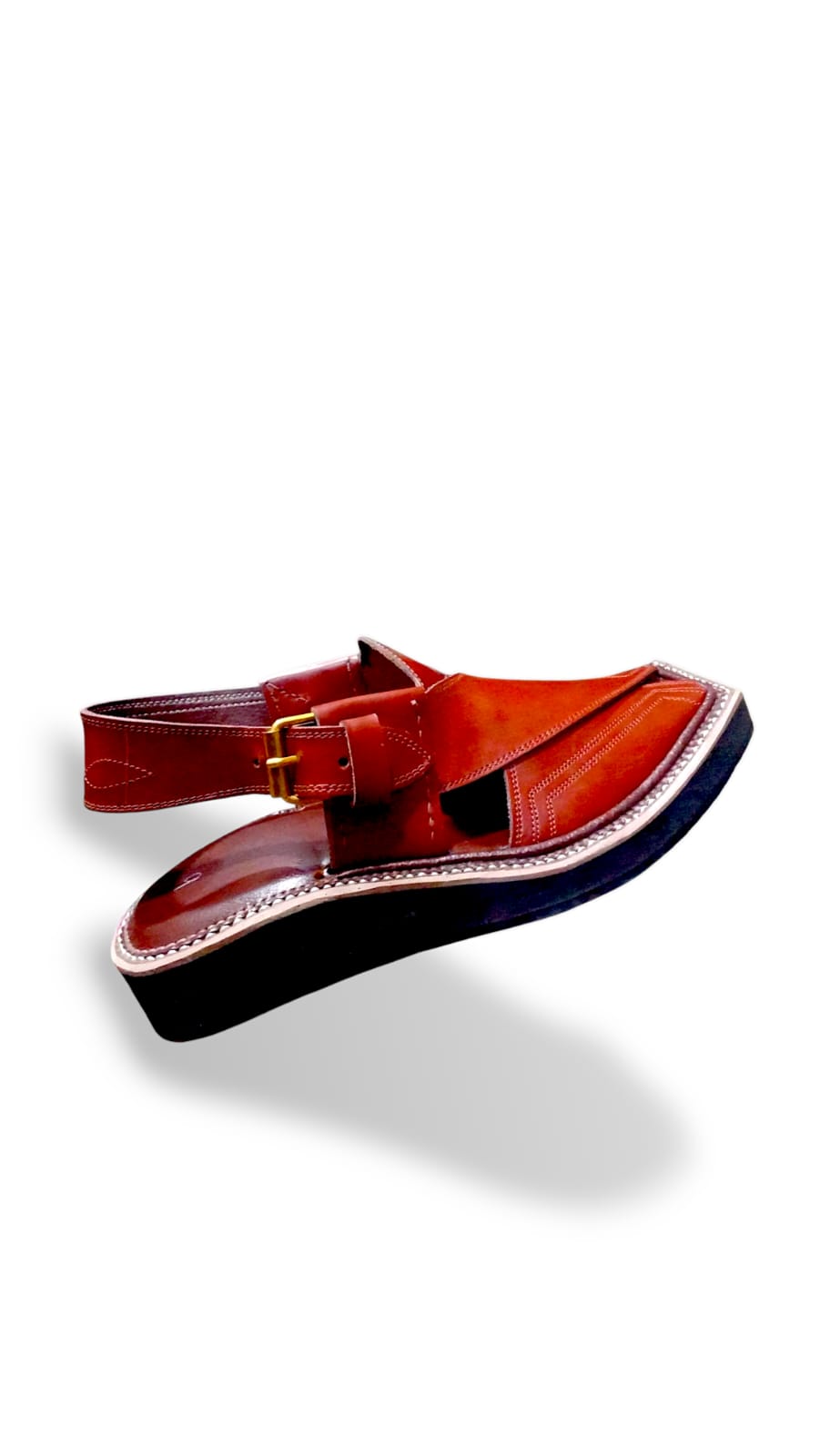 Kaptan Chappal - Burgundy