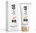 My Store skin68 BB Cream with SPF 15 in a white 35ml tube and matching box, featuring niacinamide for brightening.